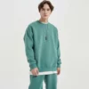 Custom design men drop shoulder sweatshirt - Image 5
