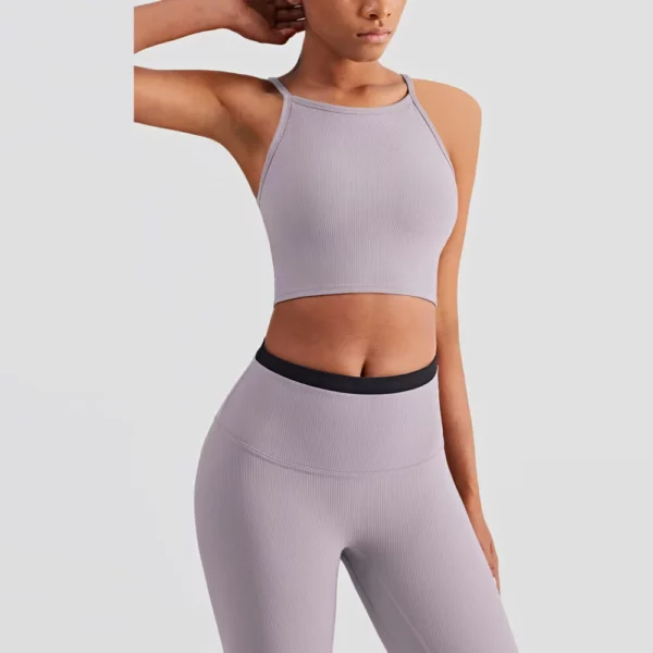 Private label woman ribbed tank top crop top manufacture