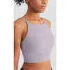 Private label woman ribbed tank top crop top manufacture - Image 3