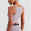Private label woman ribbed tank top crop top manufacture - Image 6