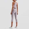 Private label woman ribbed tank top crop top manufacture - Image 7
