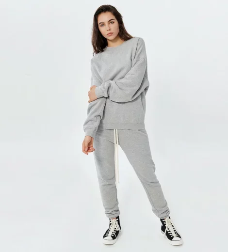 Customized womens fleece sweatsuit