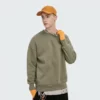 Heavyweight fleece crew neck sweatshirt - Image 7
