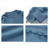 Heavyweight fleece crew neck sweatshirt - Image 12