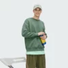 Heavyweight fleece crew neck sweatshirt - Image 2
