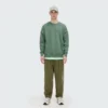 Heavyweight fleece crew neck sweatshirt - Image 3