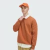 Heavyweight fleece crew neck sweatshirt - Image 10
