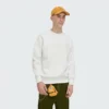 Heavyweight fleece crew neck sweatshirt - Image 9