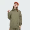 Custom cotton turtle neck sweatshirt unisex - Image 9