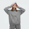 Custom cotton turtle neck sweatshirt unisex - Image 8