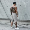 Mens heavyweight cotton shorts wholesale - Image 3