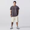 Private label boxy cotton shorts for man - Image 4