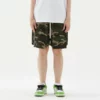 Custom mens camo shorts with cargo pockets - Image 2
