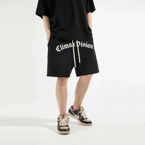 Custom mens shorts with front logo