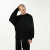 Custom mens loose fit fleece sweatshirt - Image 3
