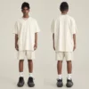 Mens heavyweigt loose fit french terry board shorts - Image 5