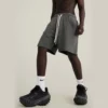 Mens heavyweigt loose fit french terry board shorts - Image 9