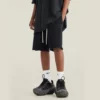 Mens heavyweigt loose fit french terry board shorts - Image 8