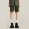 Mens heavyweigt loose fit french terry board shorts - Image 7
