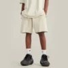 Mens heavyweigt loose fit french terry board shorts - Image 2