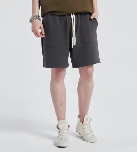 100%cotton heavyweight mens sweat shorts high street