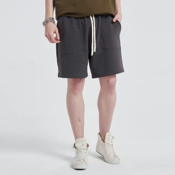 100%cotton heavyweight mens sweat shorts high street