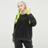 Acid wash unisex couple sweatsuit set bulk sale - Image 3
