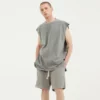 Mens summer set cap sleeve tank top set - Image 3