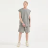 Mens summer set cap sleeve tank top set - Image 7