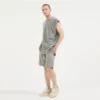 Mens summer set cap sleeve tank top set - Image 4