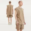 Mens summer set cap sleeve tank top set - Image 8
