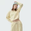 Heavyweight fleece crew neck sweatshirt jumper manufacture - Image 2