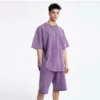 mens stone wash vinatge short twin set - Image 4