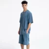 mens stone wash vinatge short twin set - Image 6