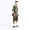 Stone wash vinatge mens short twin set - Image 8