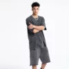 Stone wash vinatge mens short twin set - Image 6