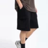 mens loose fit knee length shorts with cargo pockets wholesale - Image 6