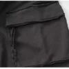 mens loose fit knee length shorts with cargo pockets wholesale - Image 8