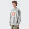 Unisex oversized crew neck jumper made in China - Image 4