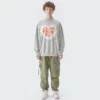 Unisex oversized crew neck jumper made in China - Image 9