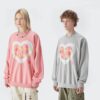 Unisex oversized crew neck jumper made in China - Image 2
