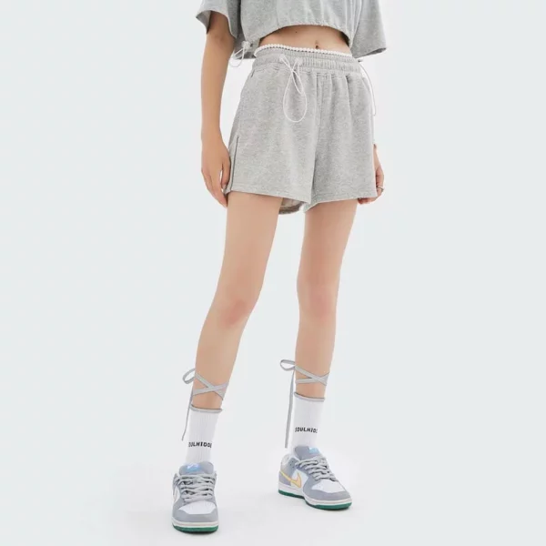 Woman french terry hot shorts 2022 summer bulk sale