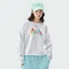 Custom 3d embroidery round neck sweatshirt jumper bulk sale China - Image 6