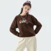 Custom 3d embroidery round neck sweatshirt jumper bulk sale China - Image 8