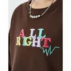 Custom 3d embroidery round neck sweatshirt jumper bulk sale China - Image 9
