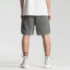 Vintage wash men cut and sew sweat shorts - Image 10