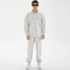 Customized printing logo mens sweatsuit set manufacturer - Image 9