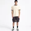 mens 90S vintage ringer t-shirt heavyweight - Image 3
