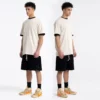 mens 90S vintage ringer t-shirt heavyweight - Image 4