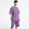 Raglan sleeve t-shirt with shorts twin set wholesale China - Image 18